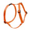 Adjustable Blaze Orange Dog Harness for Large and Medium Breed Canines