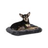 Adjustable Bolster Dog Bed for 18-Inch Long Crates and Pet Beds