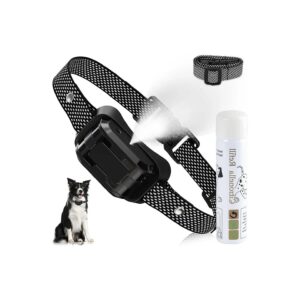 Adjustable Citronella Spray Bark Collar for Small, Medium, and Large Dogs