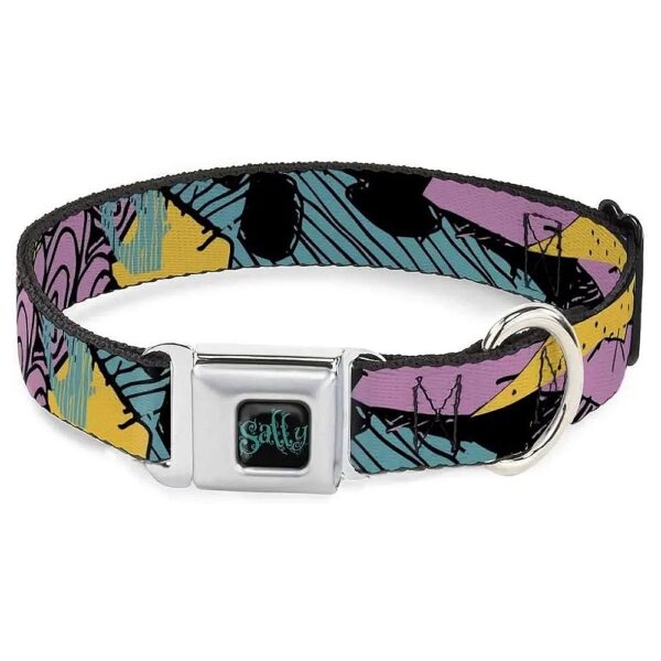 Adjustable Disney Themed Dog Collar with Nightmare