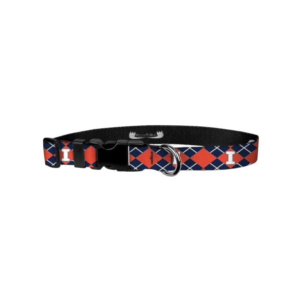 Adjustable Dog Collar for Small to Large Breed Dogs with Secure D-Ring