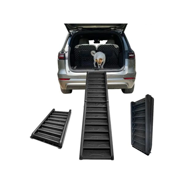 Adjustable Dog Pet Ramp Suitable for Vehicles of All Sizes with High-Quality Materials