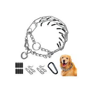 Adjustable Dog Pinch Collar with Quick Release Buckle for Large Medium Small Dogs