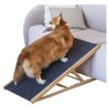 Adjustable Dog Ramp for Small Medium Large Pets with Non-Slip Surface