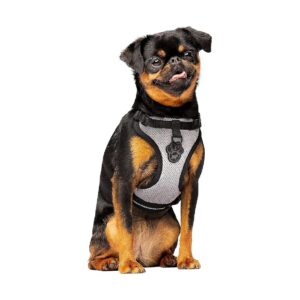 Adjustable Dog Walking Harness with Reflective No Pull Design for Small to Large Dogs