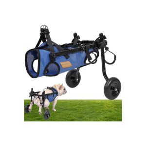 Adjustable Dog Wheelchair for Handicapped Aging Dogs, Lightweight