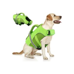 Adjustable Durable Dog Life Vest for Swimming Boating Walking Reflective and Comfortable