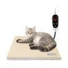 Adjustable Heat Therapy Mat for Cats and Dogs with Five Temperature Ranges