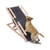 Adjustable Height Wooden Dog Ramp For Couch And Bed For Small And Large Pets