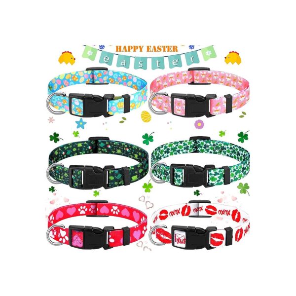 Adjustable Holiday Dog Collars