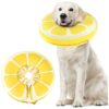 Adjustable Inflatable Dog Cone for Wound Healing and Recovery in Large Dogs