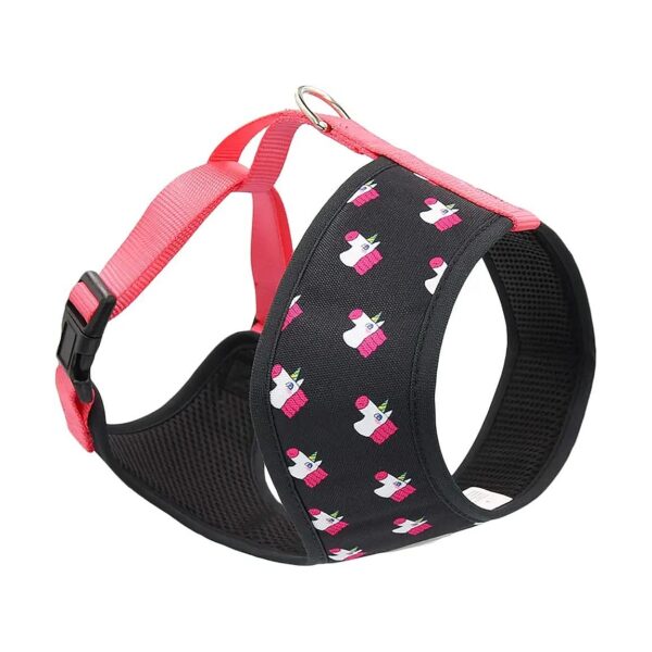 Adjustable Magic Unicorn Dog Harness with Neck Pad for Small to Large Breeds