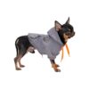 Adjustable Neck Girth Cozy Winter Pullover Sweater for Small Dogs and Tiny Puppies