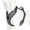 Adjustable No Pull Dog Harness with Soft Padded Vest and Double Leash Clips