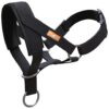 Adjustable Nylon Dog Head Halter with Soft Fabric Padded Nose Pad for Small to Large Dogs