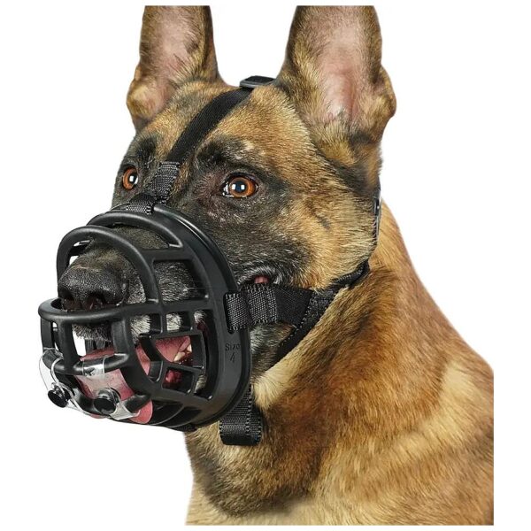 Adjustable Nylon Dog Muzzle for Grooming Walking Training