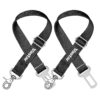 Adjustable Nylon Fabric Dog Cat Car Seat Belt Leash Vehicle Safety Harness