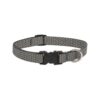 Adjustable Pet Collars in Grey Granite Pattern for Small Dogs with Matching Leashes