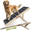 Adjustable Pet Ramp Reduces Difficulty for Elderly Pets to Climb