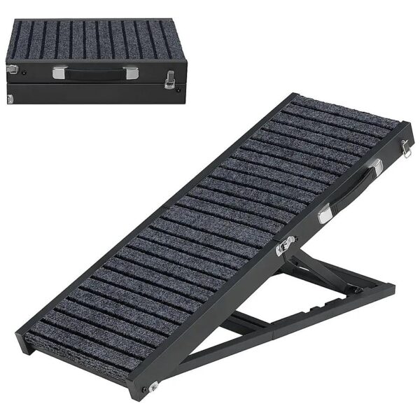 Adjustable Pet Ramp for Comfortable Pet Access to Sofas and Beds