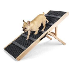 Adjustable Pet Ramp for Small and Medium Dogs with High Stability