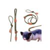 Adjustable Pig Harness and Leash for Miniature Pet Pigs Training and Walking Needs