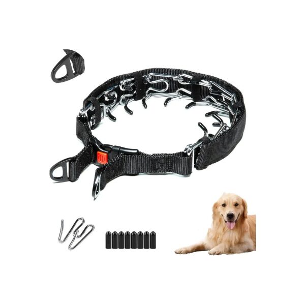 Adjustable Prong Collar for Dogs - Perfect for Small Medium Large Dogs Training