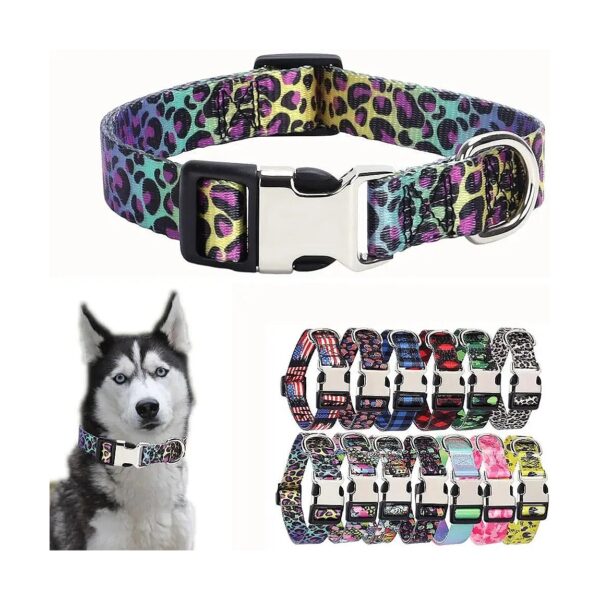 Adjustable Puppy Collar for Xs Small Medium Large Breed Female Dogs with Easy Closure