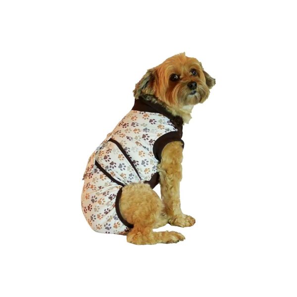 Adjustable Recovery Suit for Small to Medium Sized Dogs Post Surgery