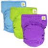 Adjustable Reusable Dog Diapers for Large Dogs with Waist Size 17-26