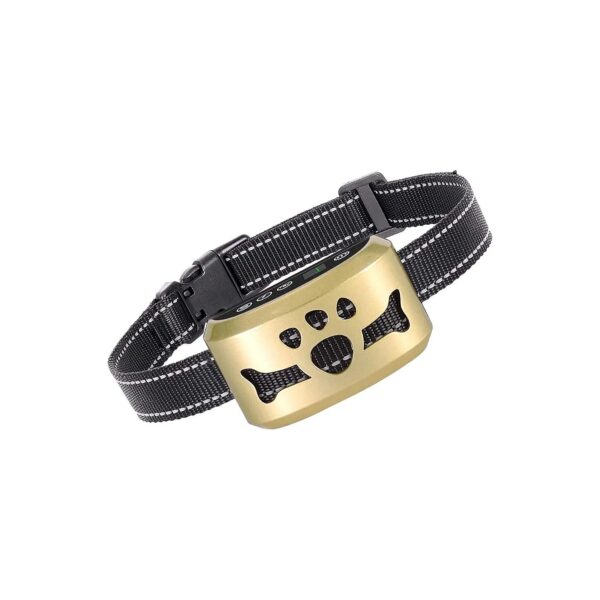 Adjustable Sensitivity Smart Dog Bark Collar with Dual Modes and Rechargeable Design