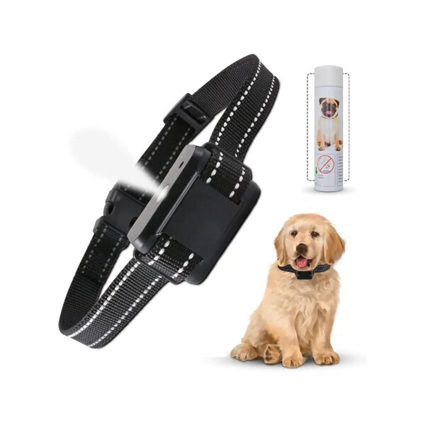 Adjustable Sensitivity and Volume Citronella Bark Spray Collar for Dogs