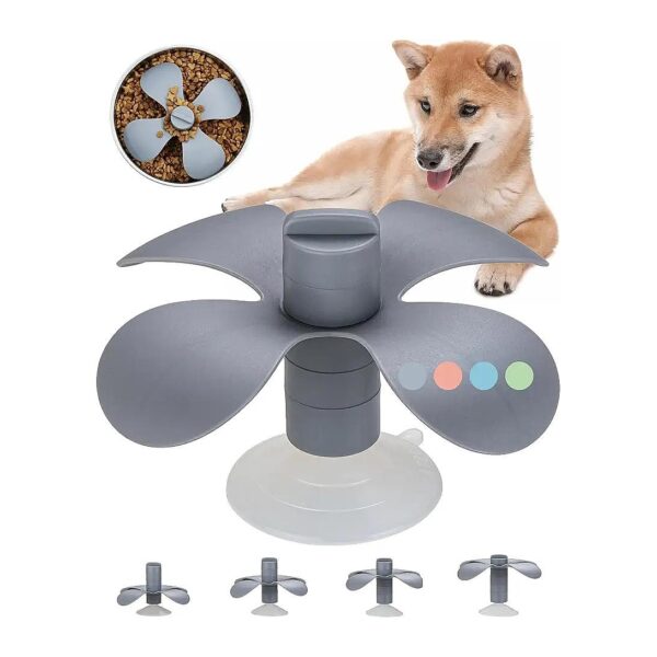 Adjustable Slow Feeder Dog Bowl Insert