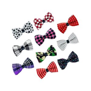 Adjustable Small Medium Large Dog Collar Bowties with Double Layer, Pet Accessories Gifts