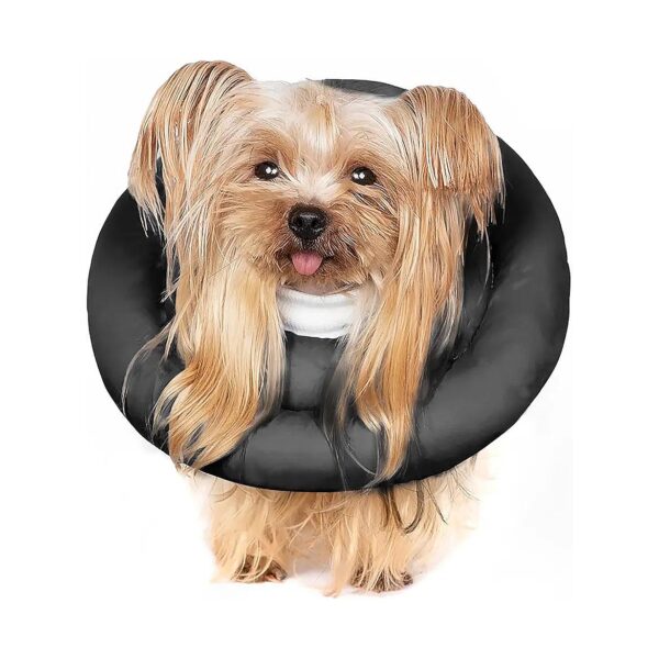 Adjustable Soft Dog Cone for Small Dogs After Surgery Lick and Bite Resistant Collar