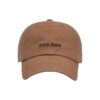 Adjustable Soft Embroidery Dog Dad Hat for Men and Women with Cotton Material