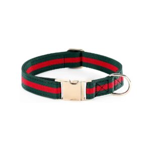 Adjustable Soft Nylon Pet Collar with Bell Patterns for Small Medium Large Dogs