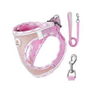 Adjustable Step-In Dog Harness with No Pull Soft Mesh Reflective Puppy Harness