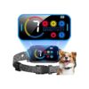 Adjustable Ultrasonic and Beep Dog Bark Collar for Large Medium Dogs with Vibration Shock