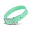 Adjustable Water Repellent Dog Collar with Soft Coated Webbing for Small to Large Dogs