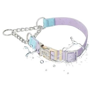 Adjustable Waterproof Martingale Collar with Quick Release Buckle for Small to Large Dogs