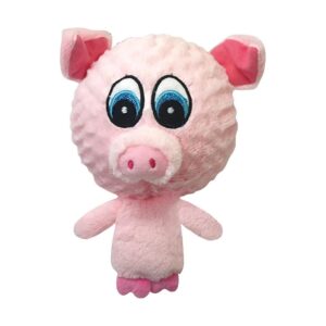 Adorable Plush Pig Dog Toy with Squeaker and Cuddle Factor