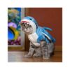 Adorable Shark Dog Coat for Small Pooches, Cashmere Velvet Material, Cozy and Soft