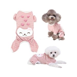 Adorable Striped Dog Shirts for Small Size Pets