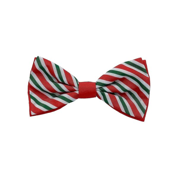 Adorable and Comfortable - Soft Polyester Christmas Bow Tie for Small Dogs and Cats