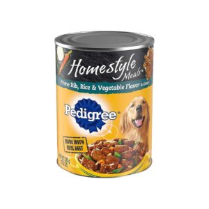 Adult Dog Food with Prime Rib Flavor and Vegetables