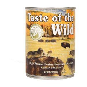 Adult Dog Food with Roasted Venison and Bison Taste in Lamb Flavor