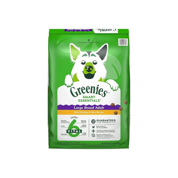 Adult Large Breed High Protein Dry Dog Food for Strong Healthy Dogs