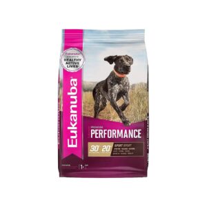 Adult Performance Dog Food with Optimal Protein-Fat Ratio for Sporty Canines