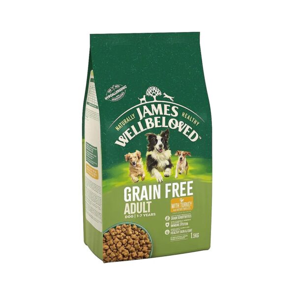 Adult Turkey and Vegetable Grain Kibble 5 kg Count